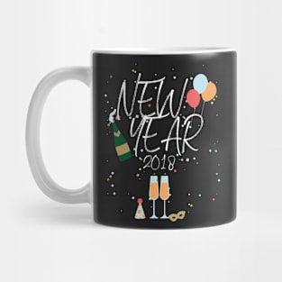 New Year 2018 party time Mug